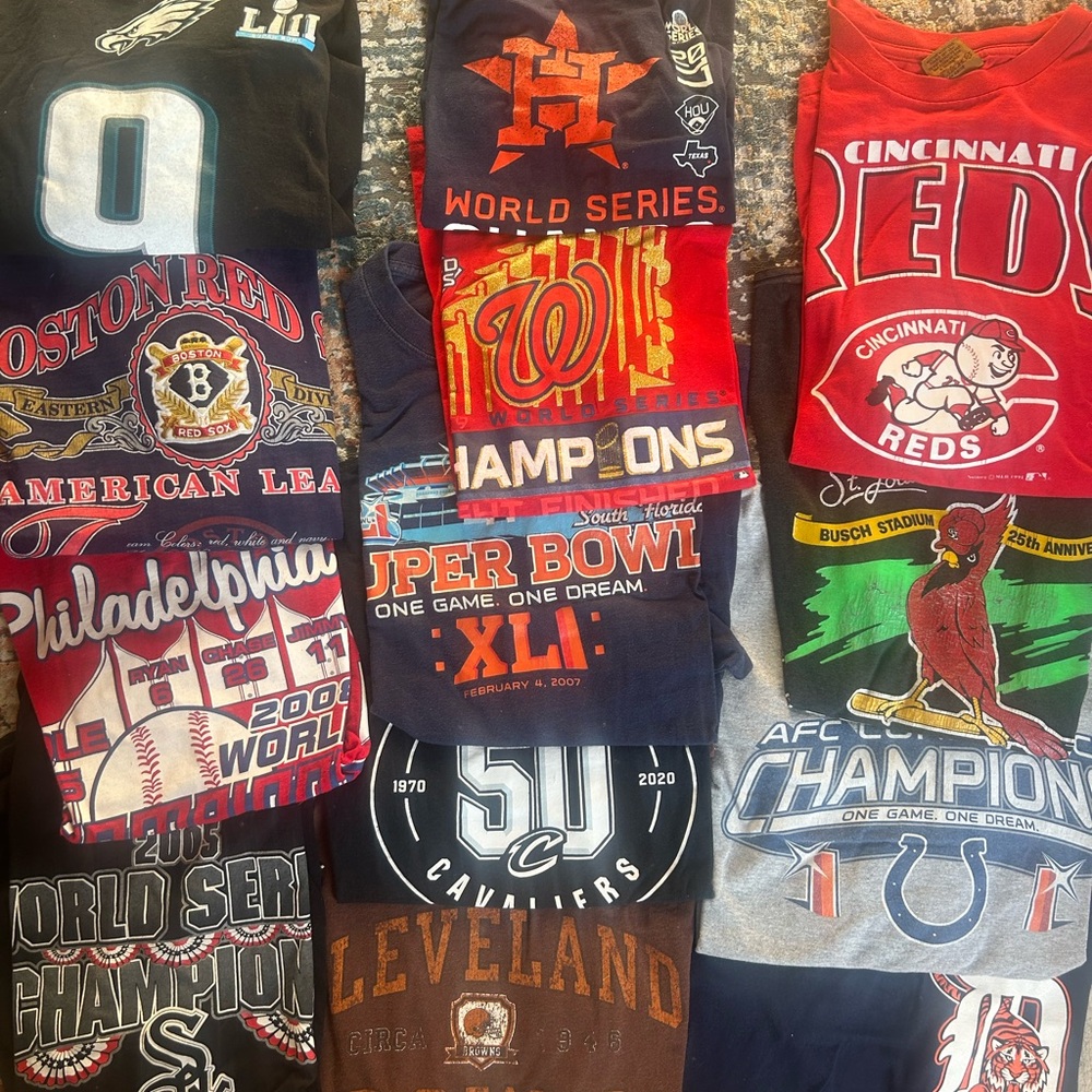 Assorted Sports Graphic T-Shirts